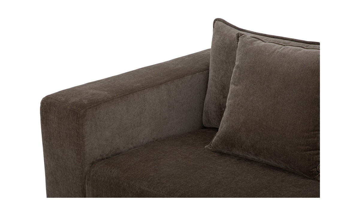 Kiran Sleeper Sofa Warm Charcoal by Moe's Home at Eve Furniture