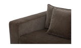 Kiran Sleeper Sofa Warm Charcoal by Moe's Home at Eve Furniture