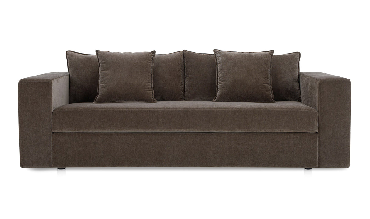 Kiran Sleeper Sofa Warm Charcoal by Moe's Home at Eve Furniture