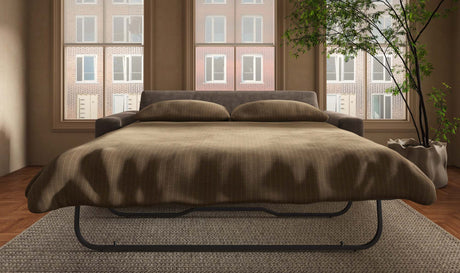 Kiran Sleeper Sofa Warm Charcoal by Moe's Home at Eve Furniture