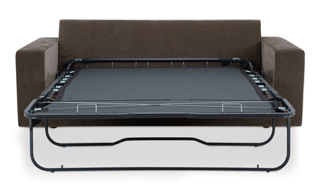 Kiran Sleeper Sofa Warm Charcoal by Moe's Home at Eve Furniture