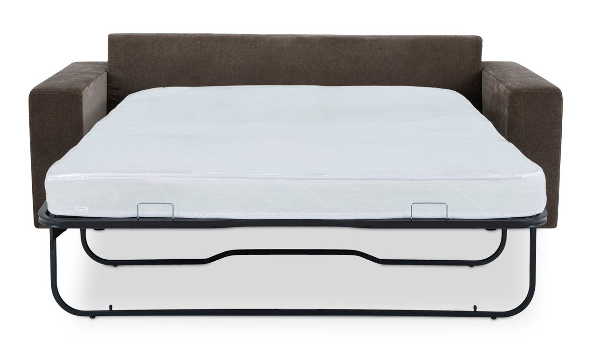 Kiran Sleeper Sofa Warm Charcoal by Moe's Home at Eve Furniture