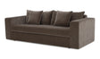 Kiran Sleeper Sofa Warm Charcoal by Moe's Home at Eve Furniture