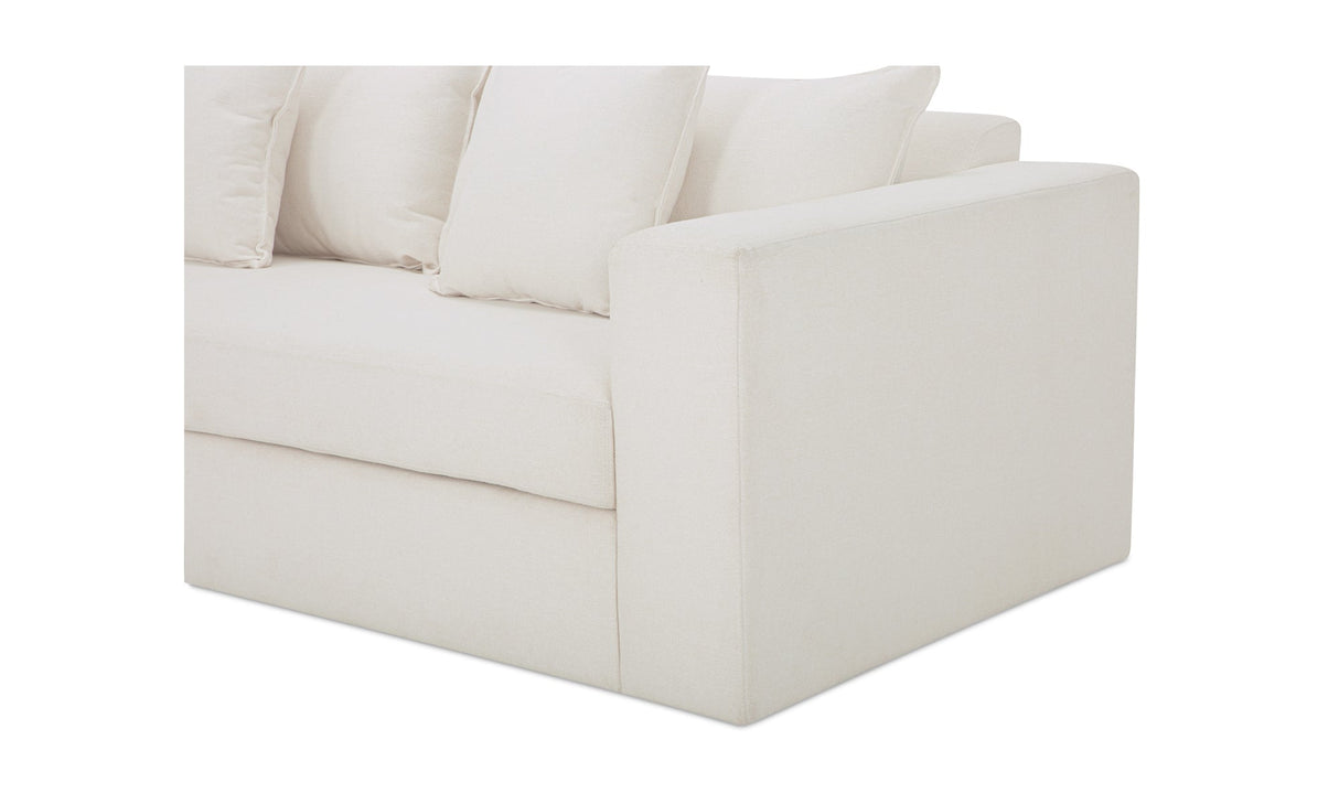 Kiran Sleeper Sofa White by Moe's Home at Eve Furniture
