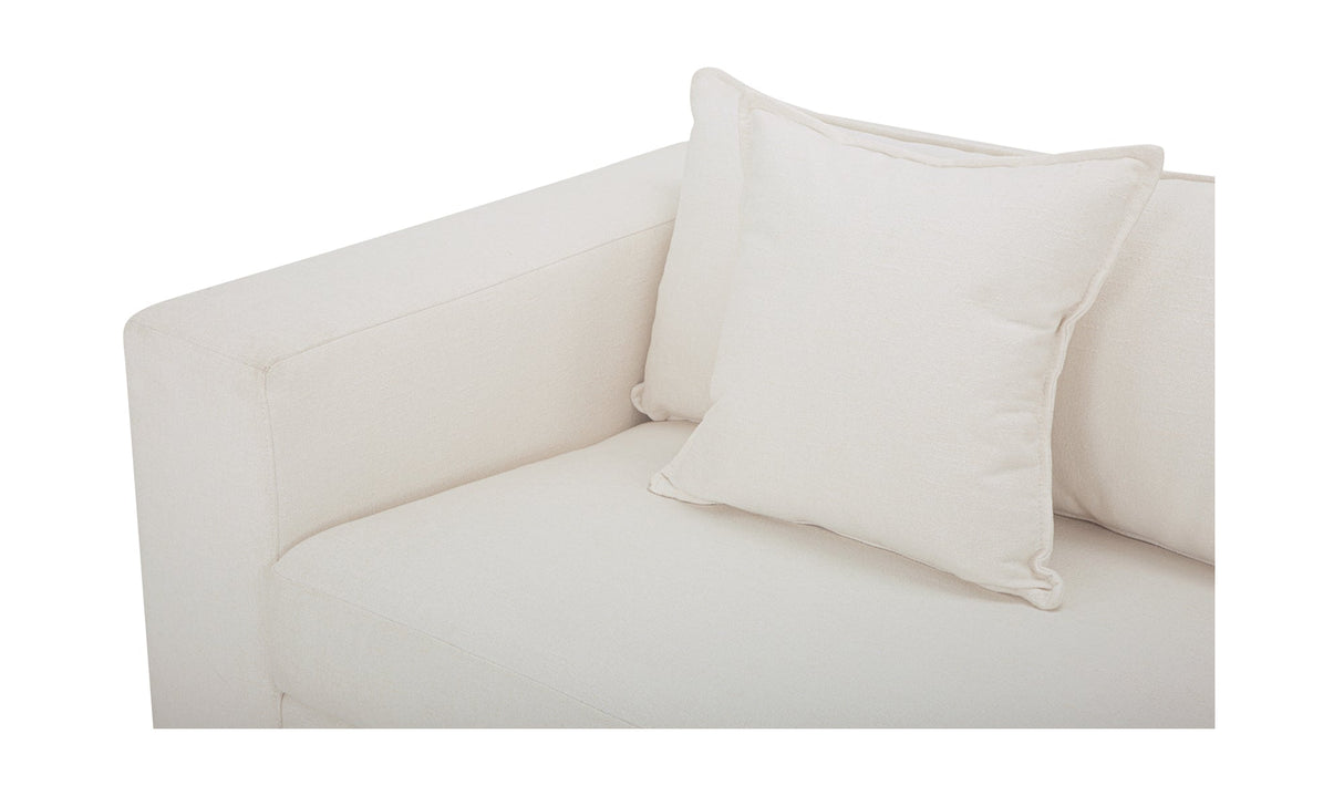 Kiran Sleeper Sofa White by Moe's Home at Eve Furniture