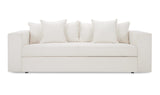 Kiran Sleeper Sofa White by Moe's Home at Eve Furniture