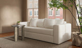 Kiran Sleeper Sofa White by Moe's Home at Eve Furniture