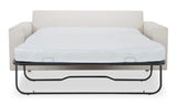Kiran Sleeper Sofa White by Moe's Home at Eve Furniture