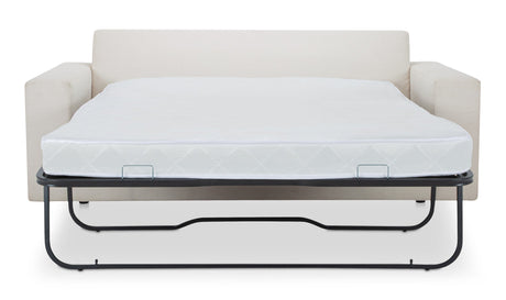 Kiran Sleeper Sofa White by Moe's Home at Eve Furniture