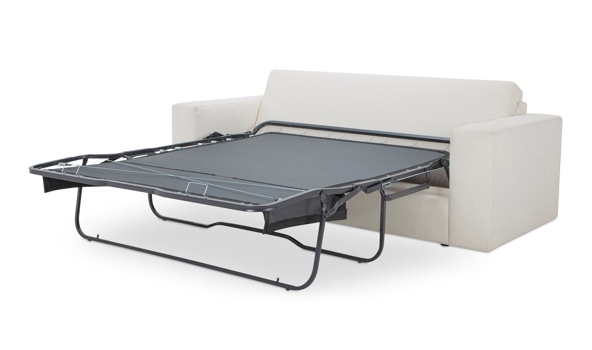 Kiran Sleeper Sofa White by Moe's Home at Eve Furniture