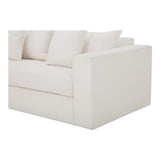 Kiran White Sleeper Sofa by Moe's Home at Eve Furniture