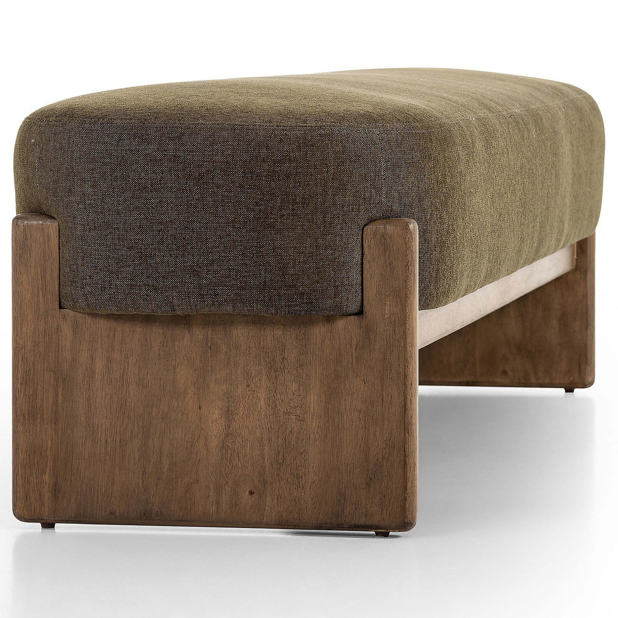 Kirby Accent Bench, Sutton Olive by Four Hands by Four Hands at Eve Furniture