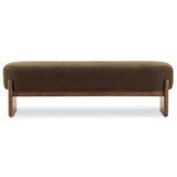 Kirby Accent Bench, Sutton Olive by Four Hands by Four Hands at Eve Furniture