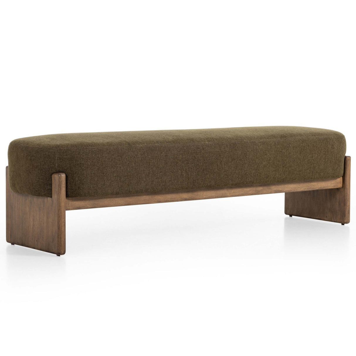 Kirby Accent Bench, Sutton Olive by Four Hands by Four Hands at Eve Furniture