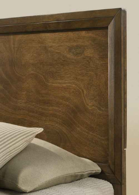 Kirkham walnut 4-Piece Queen Bedroom Set by Furniture of America at Eve Furniture