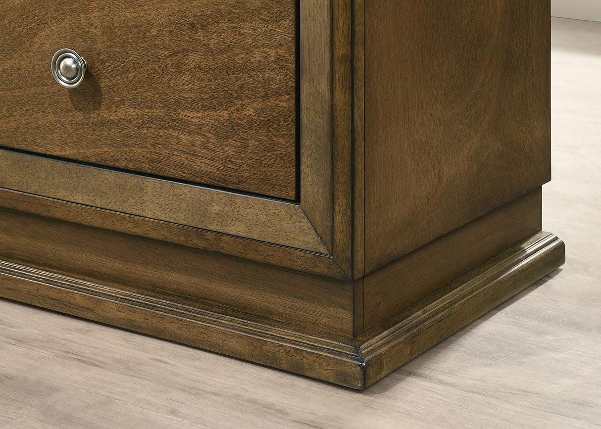 Kirkham Walnut Nighstand by Furniture of America at Eve Furniture