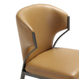 Kirsten Dining Chair in Camel (set of 2) by Manhattan Comfort at Eve Furniture