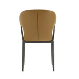 Kirsten Dining Chair in Camel (set of 2) by Manhattan Comfort at Eve Furniture