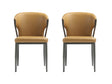 Kirsten Dining Chair in Camel (set of 2) by Manhattan Comfort at Eve Furniture