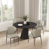 Kirsten Dining Chair in Light Grey (set of 4) by Manhattan Comfort at Eve Furniture