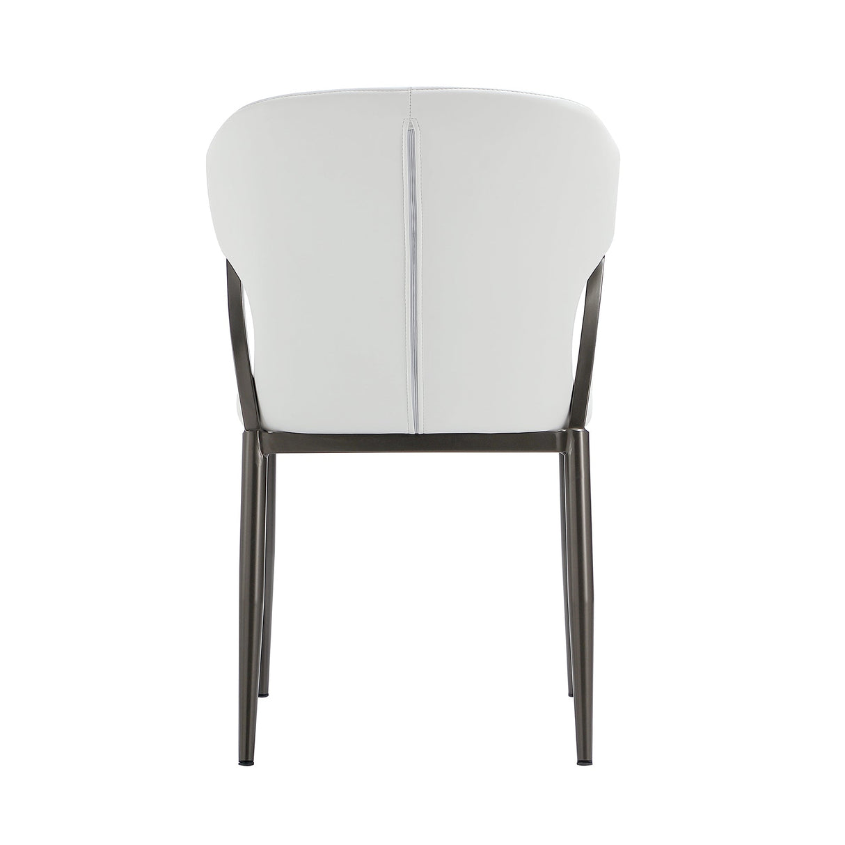 Kirsten Dining Chair in White (set of 2) by Manhattan Comfort at Eve Furniture