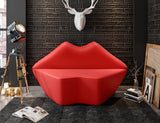 Kiss Loveseat in Red by Manhattan Comfort at Eve Furniture