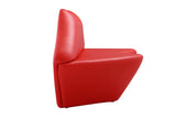 Kiss Loveseat in Red by Manhattan Comfort at Eve Furniture