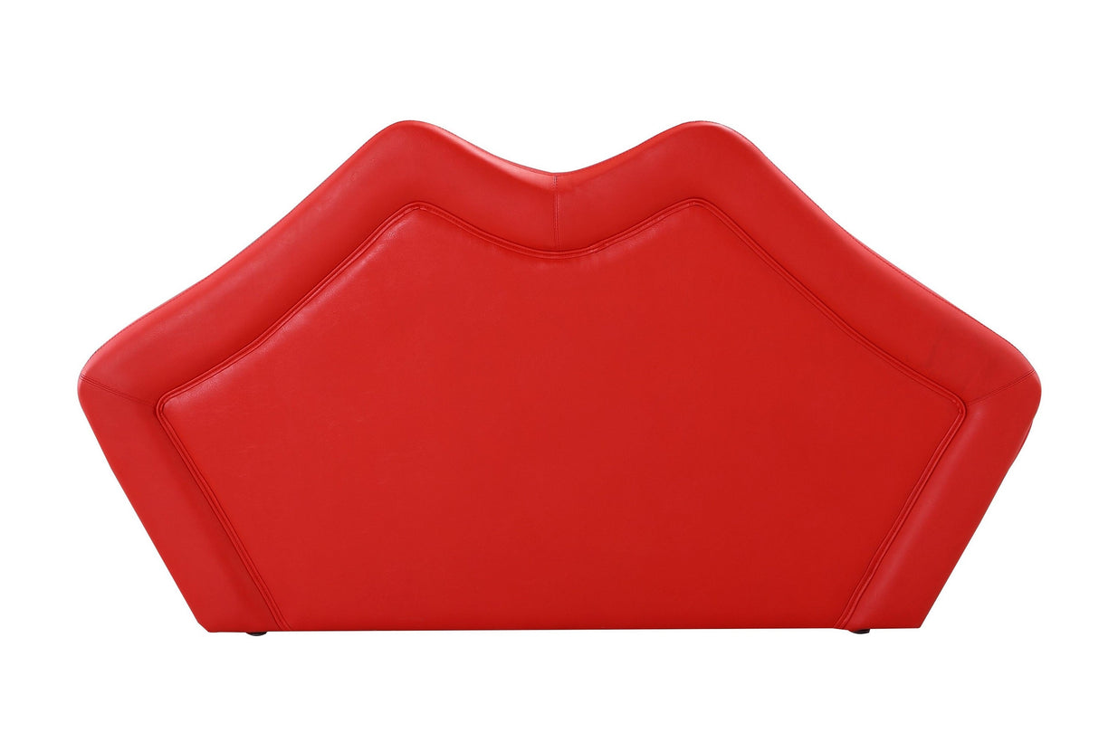 Kiss Loveseat in Red by Manhattan Comfort at Eve Furniture