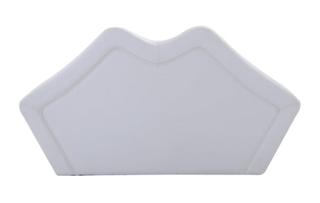 Kiss Loveseat in White by Manhattan Comfort at Eve Furniture