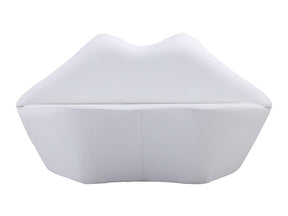 Kiss Loveseat in White by Manhattan Comfort at Eve Furniture