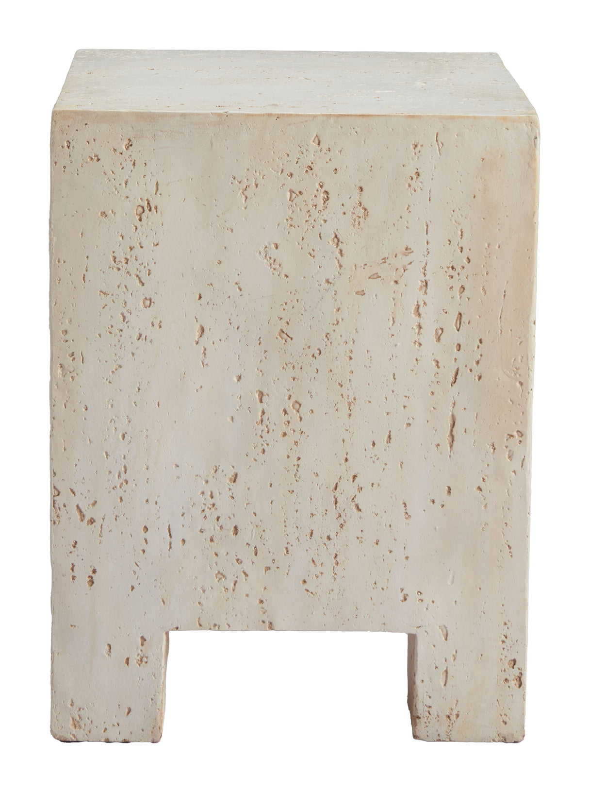 Kitara Beige Side Table by Zuomod at Eve Furniture