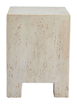 Kitara Beige Side Table by Zuomod at Eve Furniture