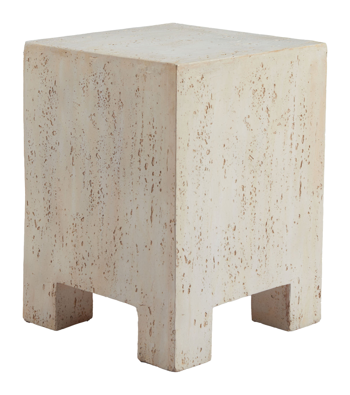 Kitara Beige Side Table by Zuomod at Eve Furniture