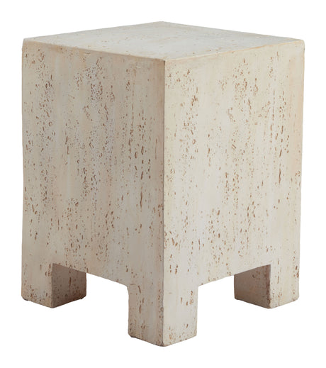 Kitara Beige Side Table by Zuomod at Eve Furniture