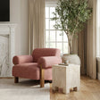 Kitara Beige Side Table by Zuomod at Eve Furniture