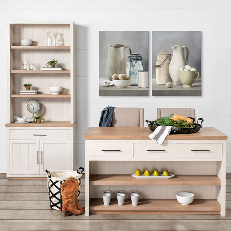 Kitchen Collection by Mark Chandon a Hand Embellished Textured Canvas by Mercana at Eve Furniture
