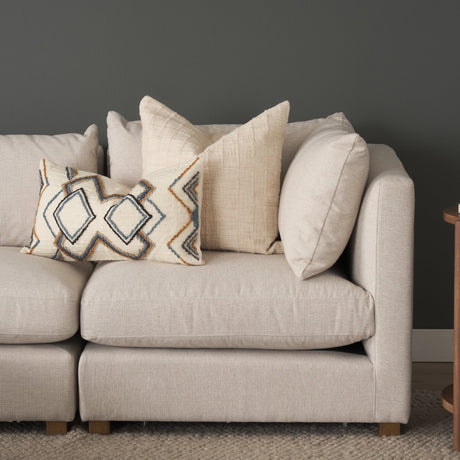 Kitt Lumbar Pillow Cover by Mercana at Eve Furniture
