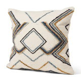 Kitt Square Pillow Cover w/Non-Allergen Cover, Set of 2 by Mercana at Eve Furniture