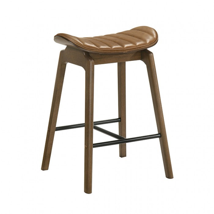 Klamath Walnut Counter Height Chair Set Set of 2