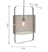 Klaus Iron Ceiling Pendant by TOV Furniture at Eve Furniture