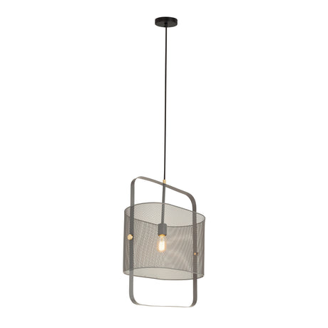 Klaus Large Grey Metal Pendant Lamp by TOV Furniture at Eve Furniture