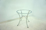 Kline Chrome 48-inch Round Glass Top Dining Table by Coaster at Eve Furniture