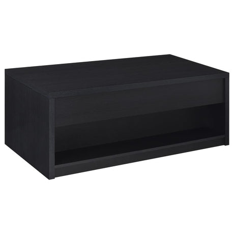 Knapp Black 2-Piece Lift Top Occasional Table Set by Coaster at Eve Furniture