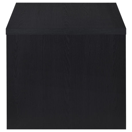 Knapp Black Square Side End Table by Coaster at Eve Furniture