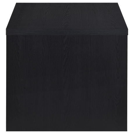 Knapp Black Square Side End Table by Coaster at Eve Furniture