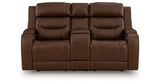 Knightington Brown Power Reclining Living Room Set by Ashley at Eve Furniture