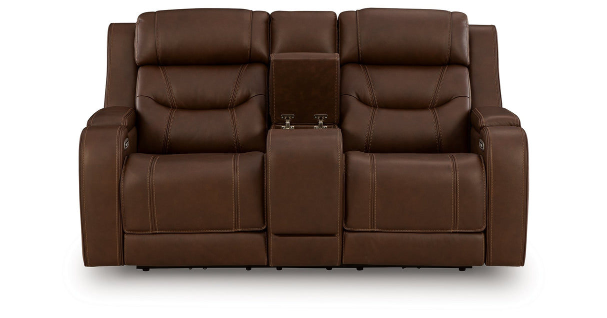 Knightington Brown Power Reclining Living Room Set by Ashley at Eve Furniture