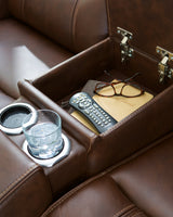 Knightington Brown Power Reclining Living Room Set by Ashley at Eve Furniture