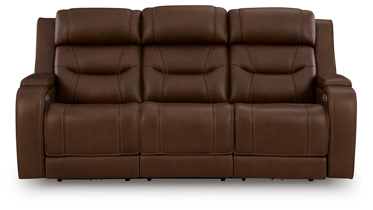 Knightington Brown Power Reclining Living Room Set by Ashley at Eve Furniture