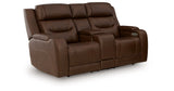 Knightington Brown Power Reclining Living Room Set by Ashley at Eve Furniture